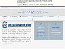 Tablet Screenshot of centromacchineusate.com